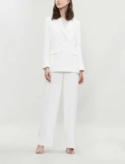 Whistles Annie Woven Wedding Blazer 7 Whistles Annie Woven Wedding Blazer -The Fashion Shop 501 10019 029556 GREEN ALT01