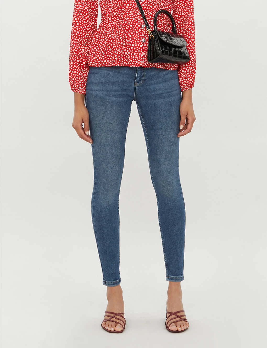 Whistles Faded Skinny Mid-rise Jeans 2 Whistles Faded Skinny Mid-rise Jeans - Image 2
