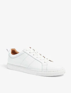 Whistles Koki Leather Trainers 6 Whistles Koki Leather Trainers -The Fashion Shop 501 10019 030141 WHITE ALT02