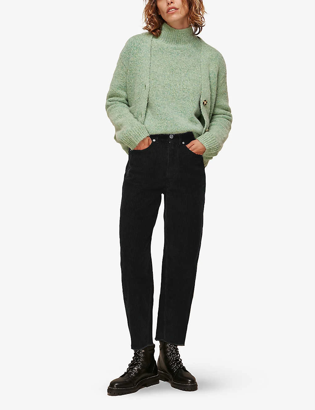 Whistles High-waist Corduroy Barrel Jeans 3 Whistles High-waist Corduroy Barrel Jeans - Image 3