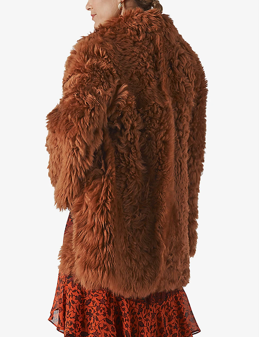Whistles Eliza Shearling Coat 3 Whistles Eliza Shearling Coat - Image 3