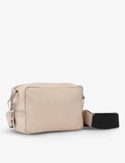 Whistles Bibi Leather Cross-body Bag -The Fashion Shop 501 10019 30592 TAUPE ALT02