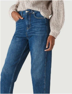 Whistles Barrel Straight-leg High-waist Jeans 7 Whistles Barrel Straight-leg High-waist Jeans -The Fashion Shop 501 10019 31046 DENIM ALT03