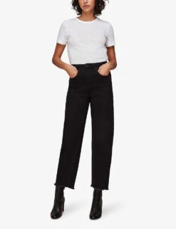 Whistles High-rise Stretch-denim Jeans 7 Whistles High-rise Stretch-denim Jeans -The Fashion Shop R00017302 BLACK ALT01