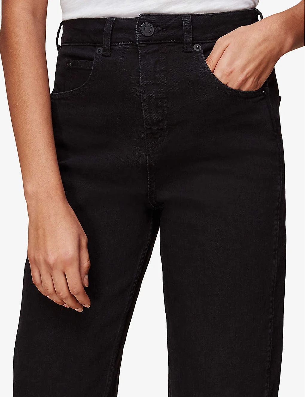 Whistles High-rise Stretch-denim Jeans 5 Whistles High-rise Stretch-denim Jeans - Image 5