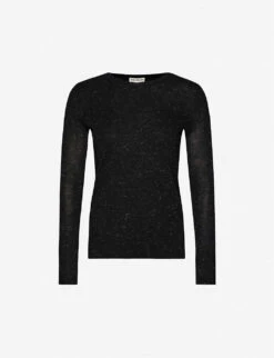 Whistles Annie Metallic Knitted Jumper