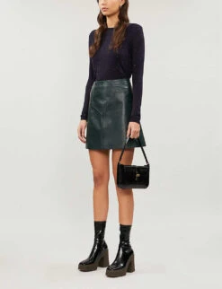 Whistles Annie Metallic Knitted Jumper -The Fashion Shop R00050198 NAVY ALT01