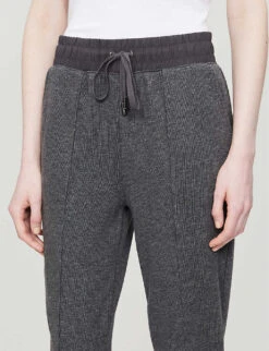 Whistles Relaxed-fit Stretch-jersey Jogging Bottoms 9 Whistles Relaxed-fit Stretch-jersey Jogging Bottoms -The Fashion Shop R00120277 GREY ALT03