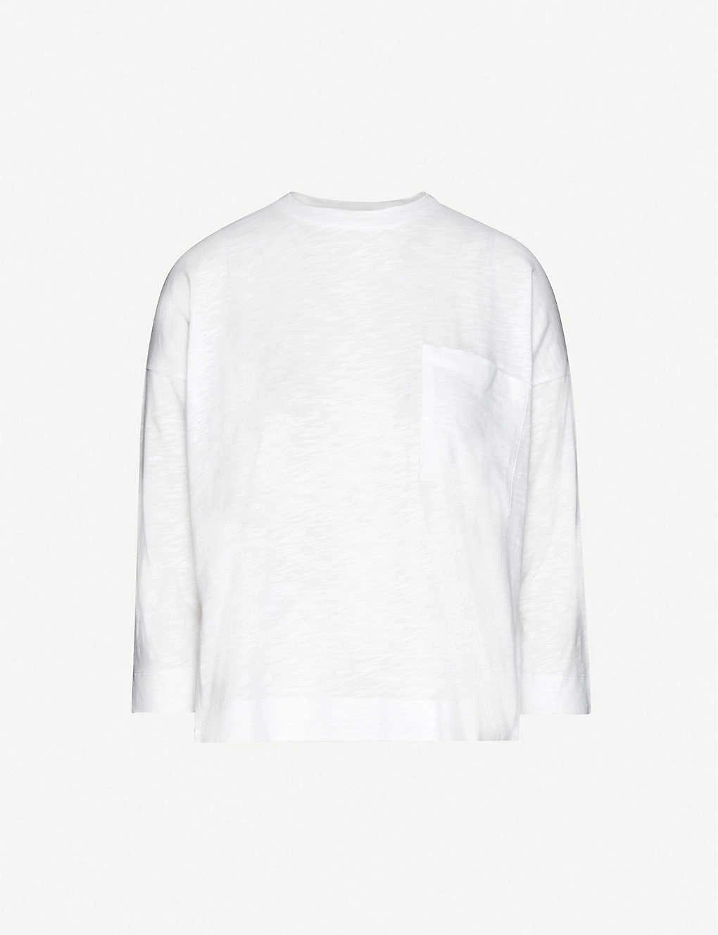 Whistles Dropped Shoulder Cotton-jersey Top 1 Whistles Dropped Shoulder Cotton-jersey Top