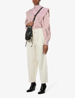 Whistles India High-rise Relaxed-fit Denim Jeans 8 Whistles India High-rise Relaxed-fit Denim Jeans -The Fashion Shop R03642505 WHITE ALT01