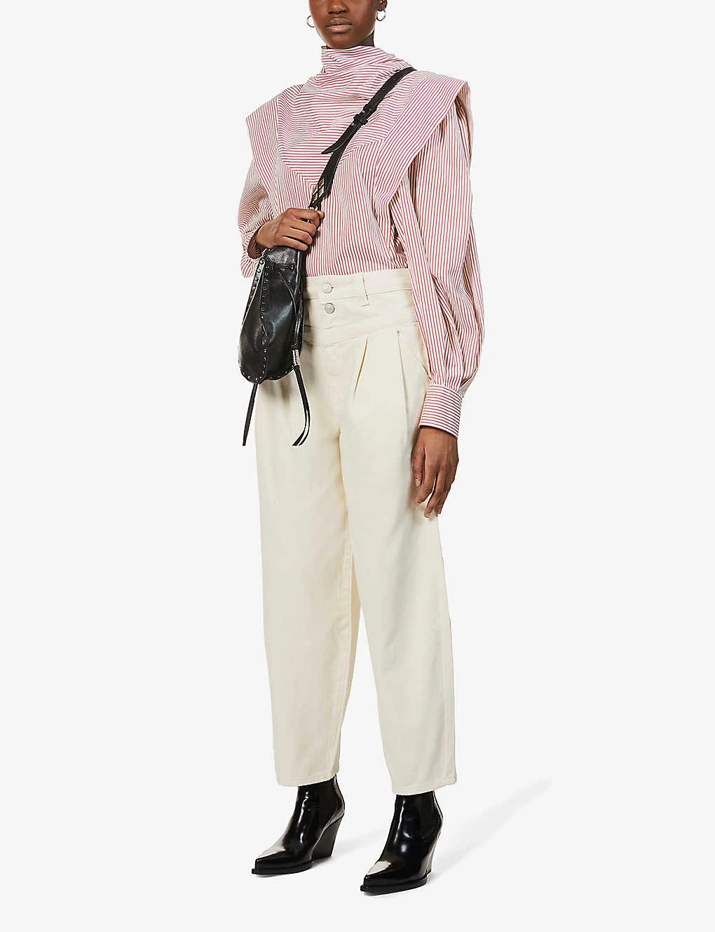 Whistles India High-rise Relaxed-fit Denim Jeans 3 Whistles India High-rise Relaxed-fit Denim Jeans - Image 3