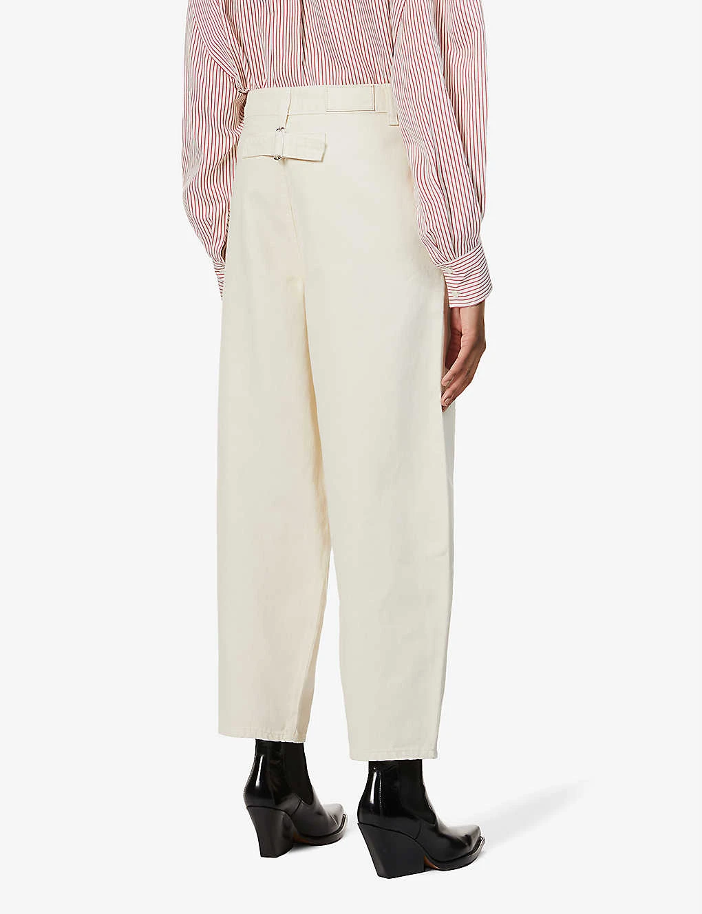 Whistles India High-rise Relaxed-fit Denim Jeans 4 Whistles India High-rise Relaxed-fit Denim Jeans - Image 4