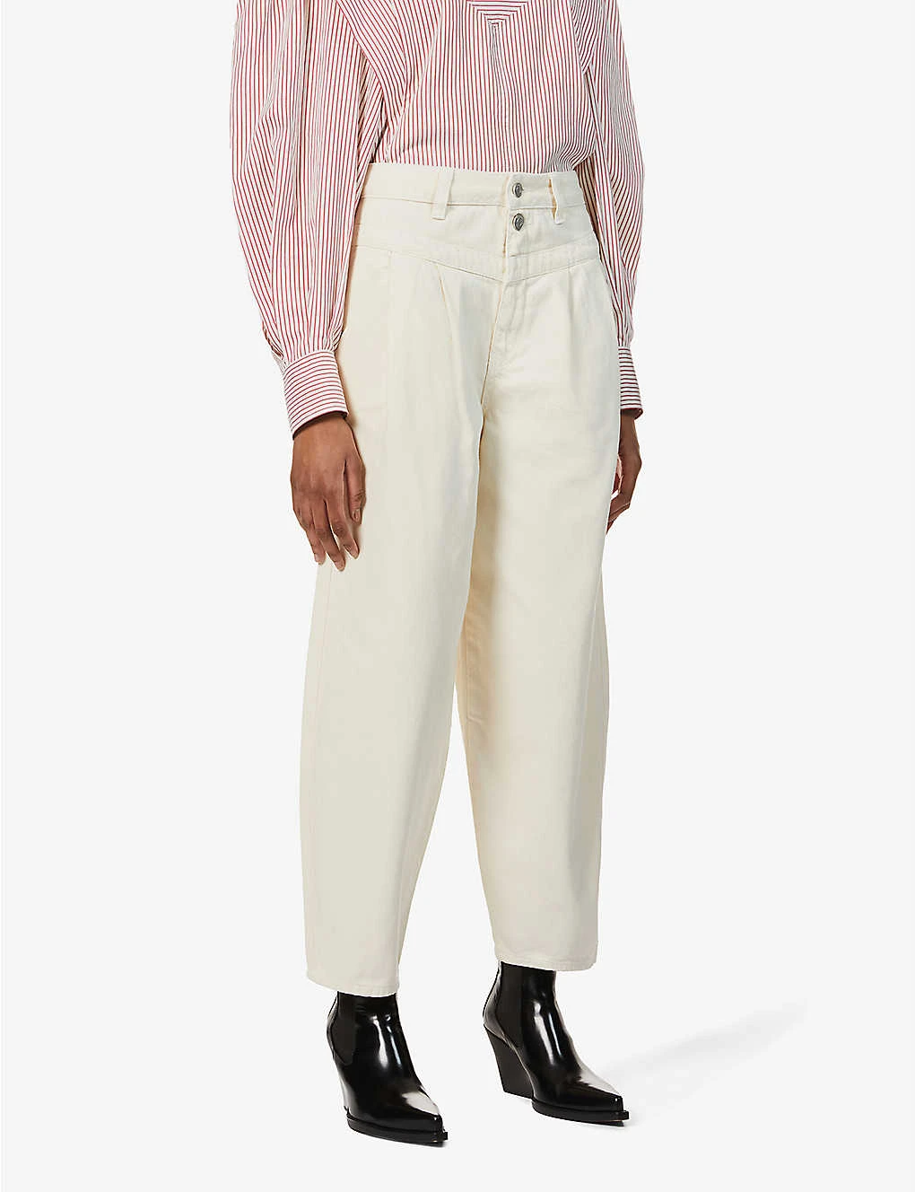 Whistles India High-rise Relaxed-fit Denim Jeans 2 Whistles India High-rise Relaxed-fit Denim Jeans - Image 2