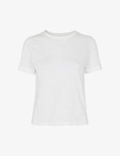 Whistles Emily Ultimate Relaxed-fit Cotton T-shirt