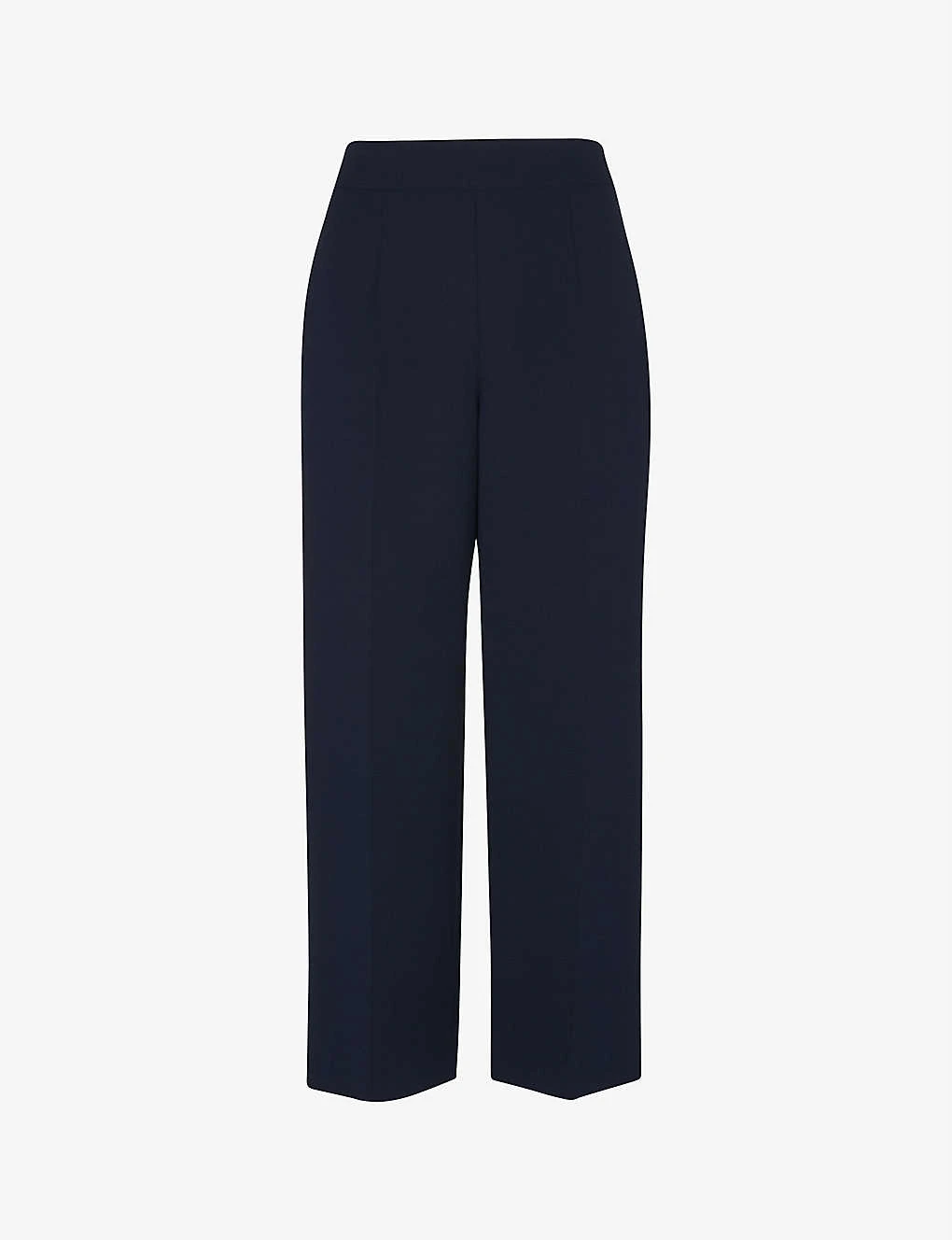 Whistles Fluid Wide-leg Cropped Trousers 1 Whistles Fluid Wide-leg Cropped Trousers