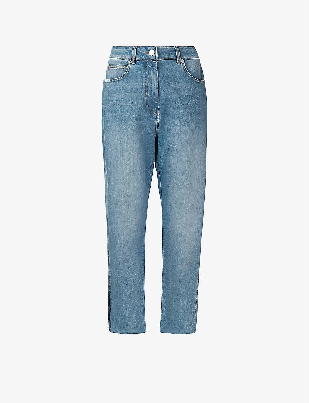 Whistles Slim-fit Faded Stretch-denim Jeans 1 Whistles Slim-fit Faded Stretch-denim Jeans