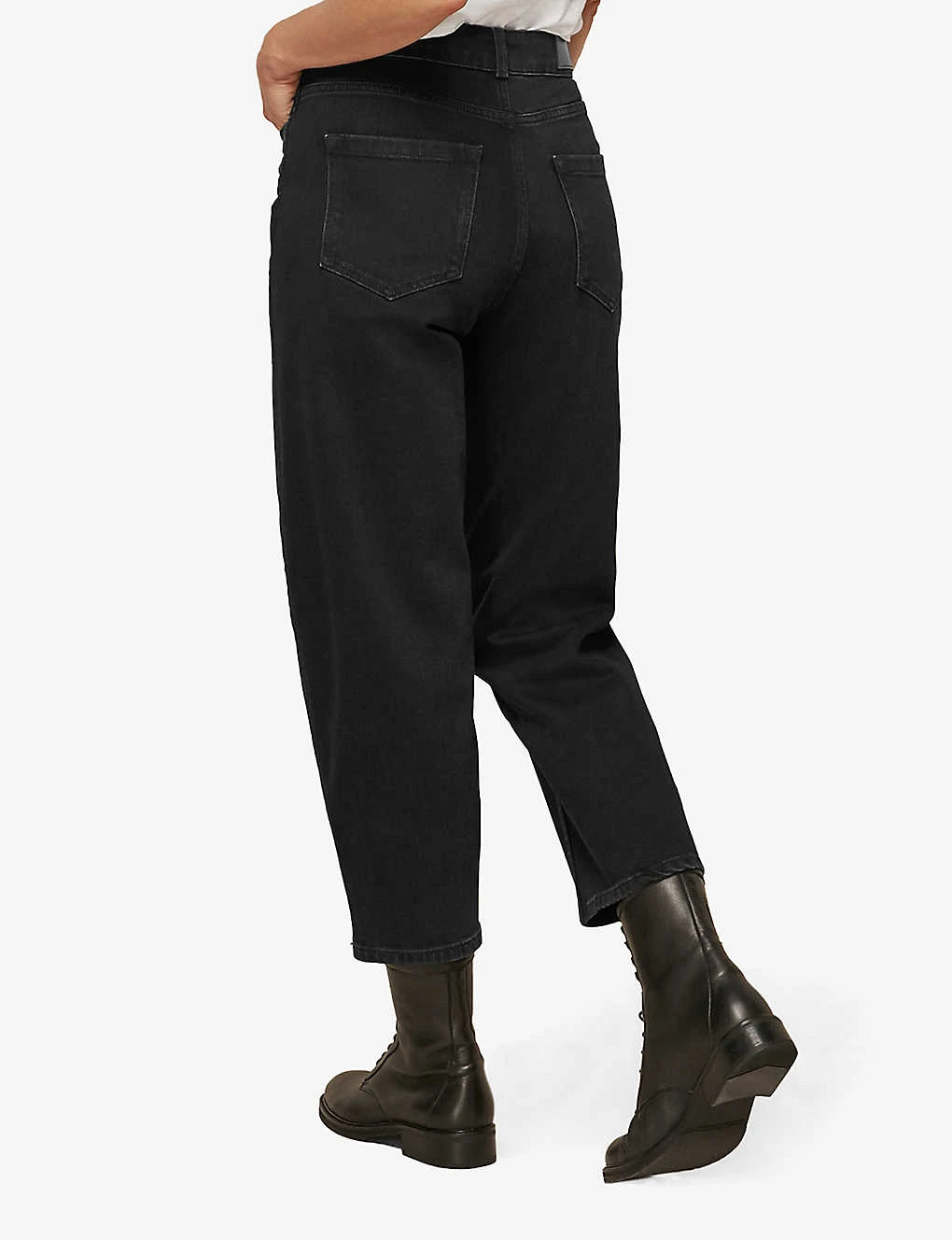Whistles Barrel High-rise Straight-leg Jeans 3 Whistles Barrel High-rise Straight-leg Jeans - Image 3