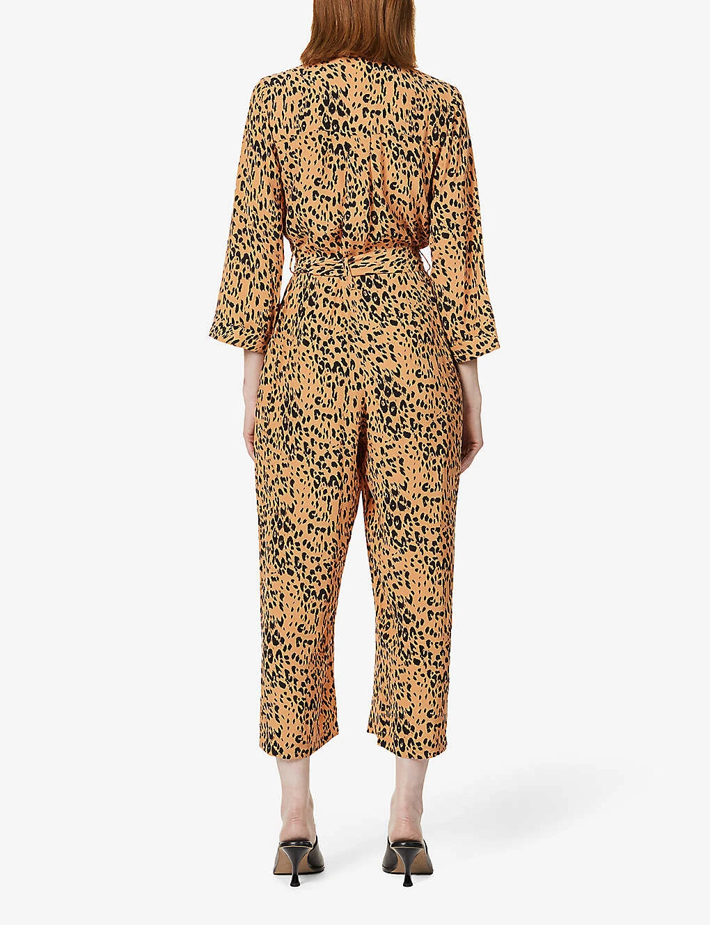 Whistles Animal-print Woven Jumpsuit 4 Whistles Animal-print Woven Jumpsuit - Image 4