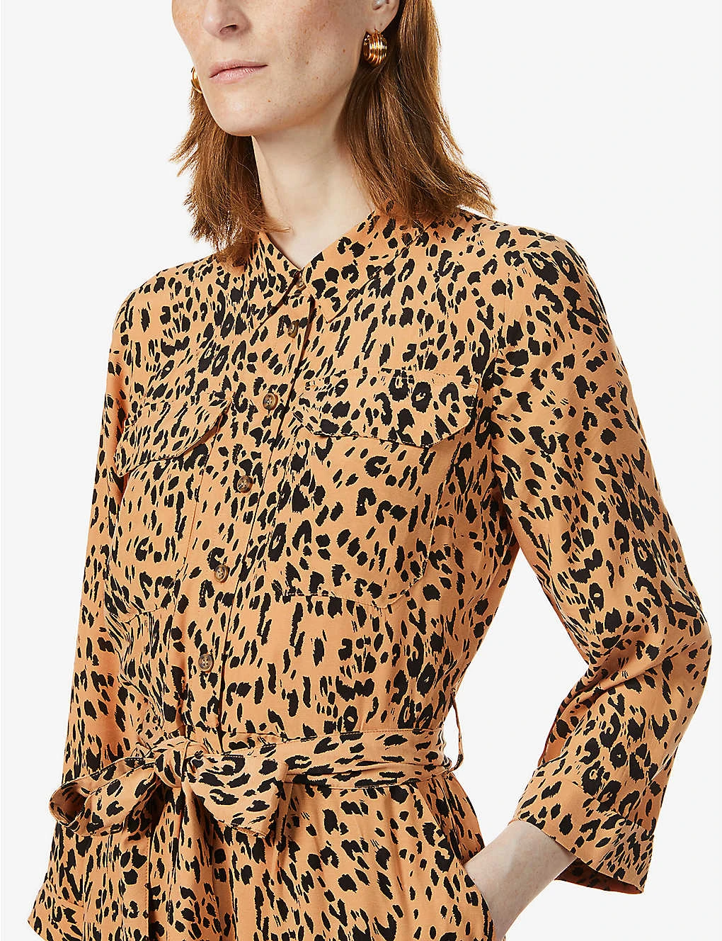 Whistles Animal-print Woven Jumpsuit 5 Whistles Animal-print Woven Jumpsuit - Image 5