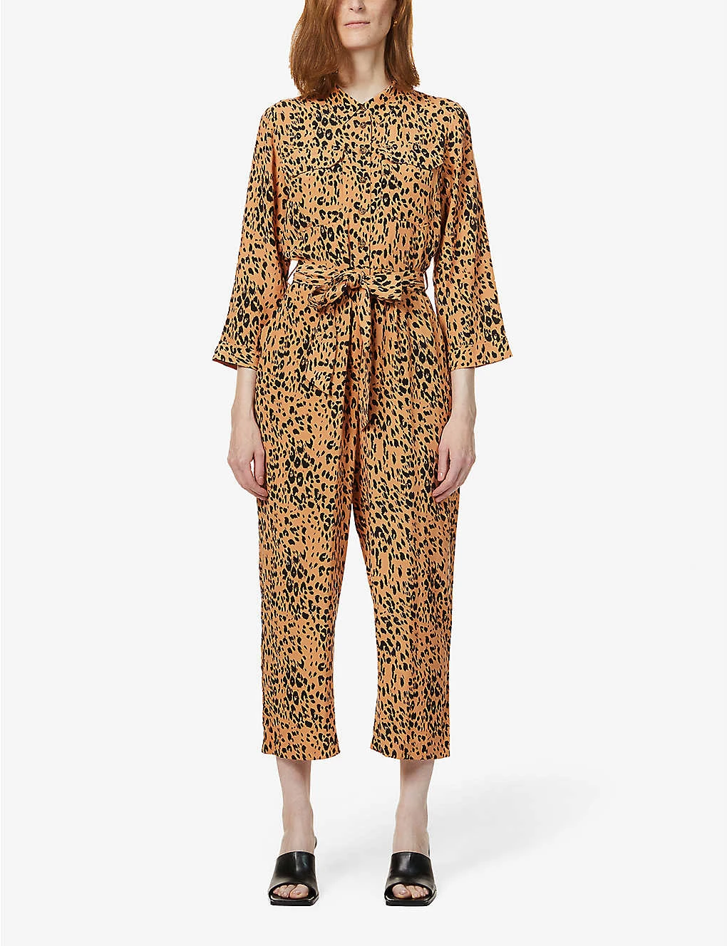 Whistles Animal-print Woven Jumpsuit 2 Whistles Animal-print Woven Jumpsuit - Image 2