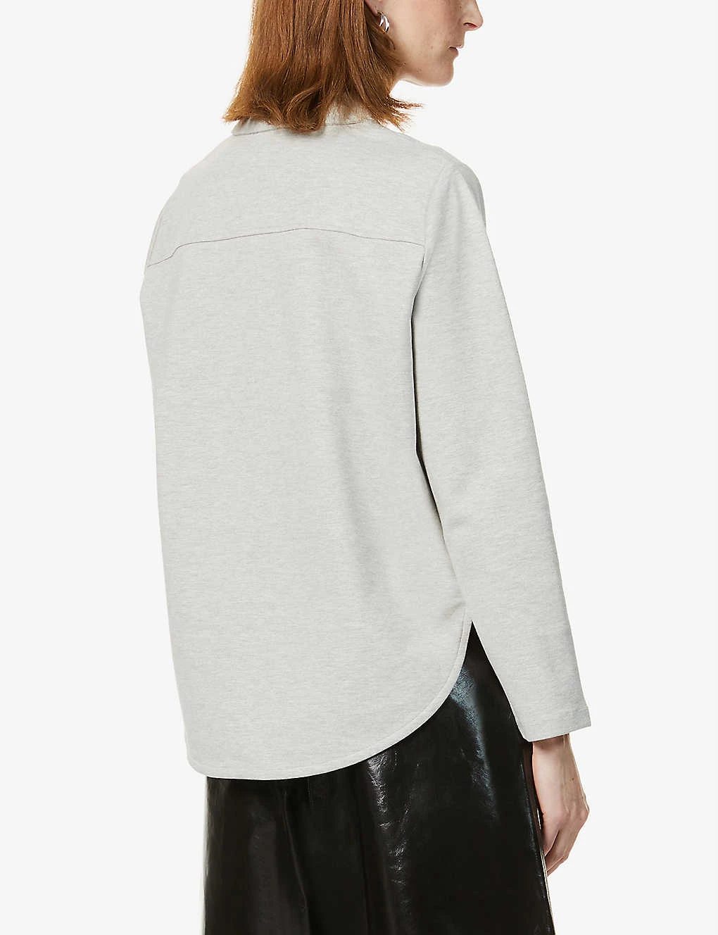 Whistles Regular-fit Cotton-blend Overshirt 4 Whistles Regular-fit Cotton-blend Overshirt - Image 4