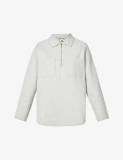 Whistles Regular-fit Cotton-blend Overshirt