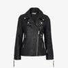 Whistles Lily Leather Biker Jacket