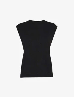 Whistles Easy Muscle Cotton-jersey Vest Top