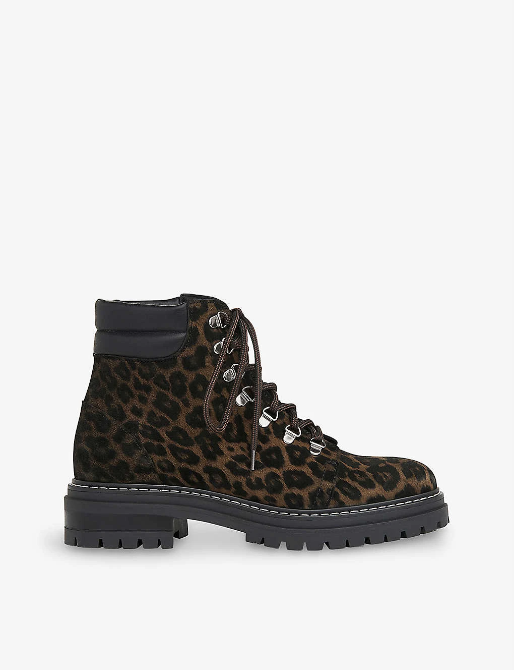Whistles Amber Leopard-print Ponyhair Hiking Boots 1 Whistles Amber Leopard-print Ponyhair Hiking Boots