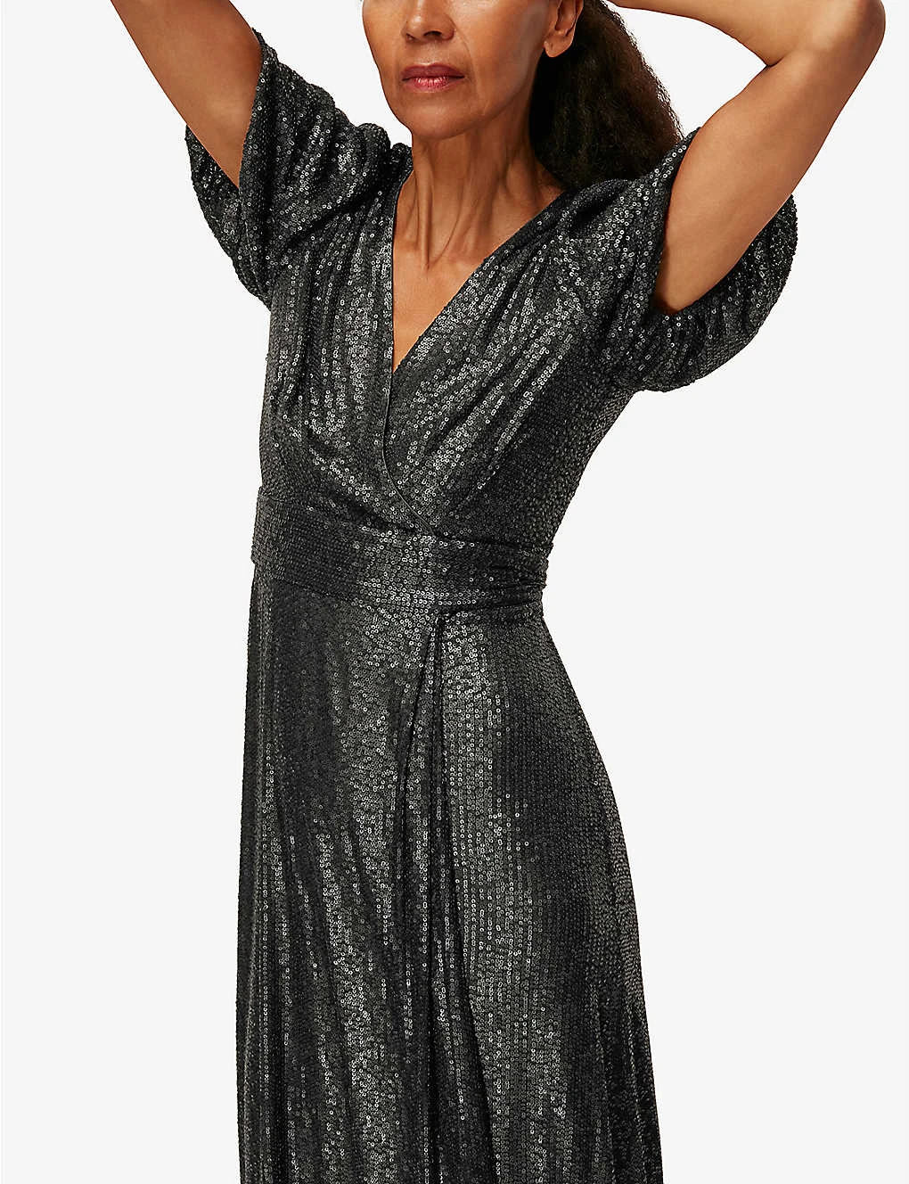 Whistles Sequin-embellished Midi Dress 4 Whistles Sequin-embellished Midi Dress - Image 4