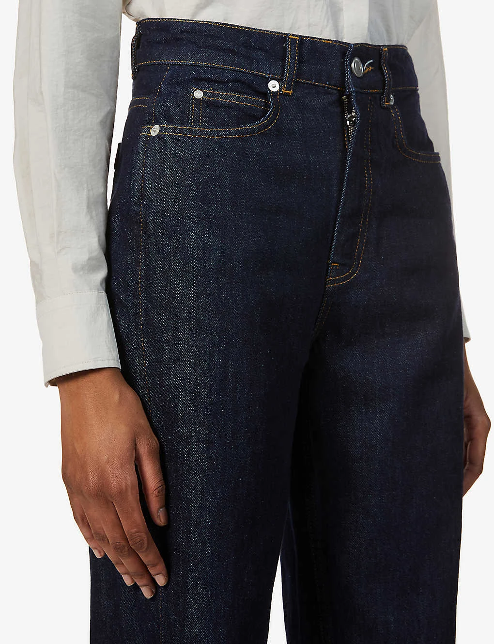 Whistles Authentic High-rise Straight-leg Jeans 5 Whistles Authentic High-rise Straight-leg Jeans - Image 5