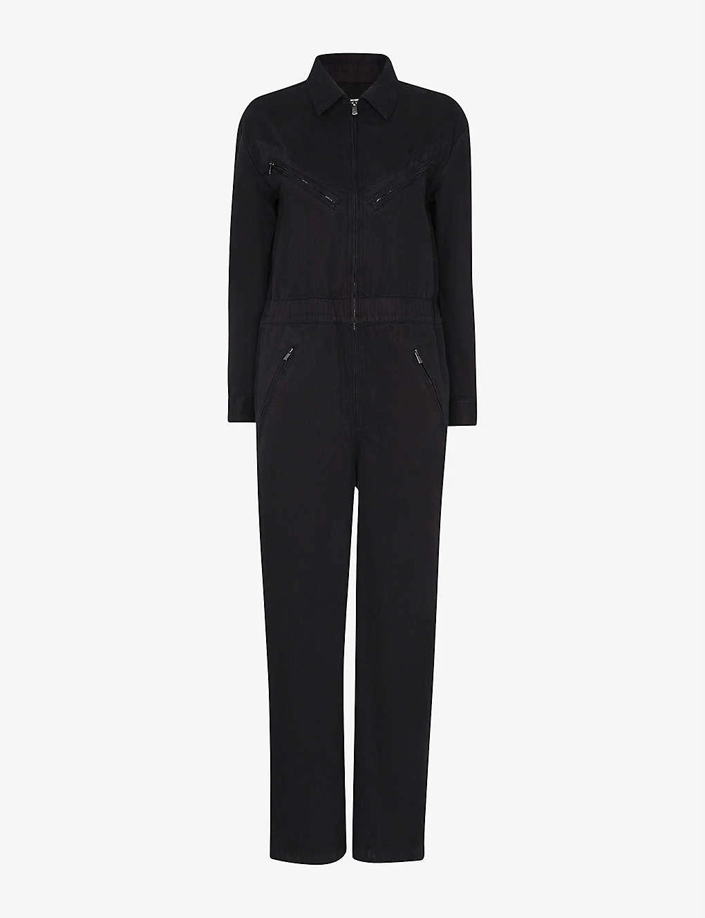 Whistles Ultimate Utility Cotton-blend Jumpsuit 1 Whistles Ultimate Utility Cotton-blend Jumpsuit