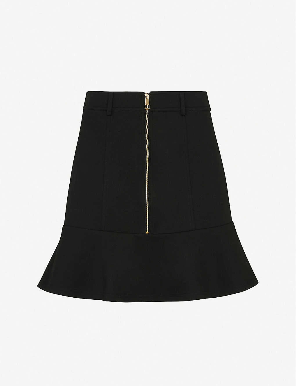 Whistles Peplum High-waist Stretch-woven Mini Skirt 1 Whistles Peplum High-waist Stretch-woven Mini Skirt