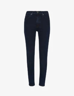 Whistles Sculptured Skinny Mid-rise Stretch-denim Jeans