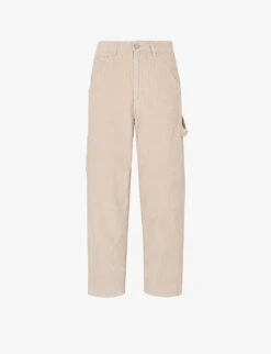 Whistles Tapered Mid-rise Corduroy Jeans