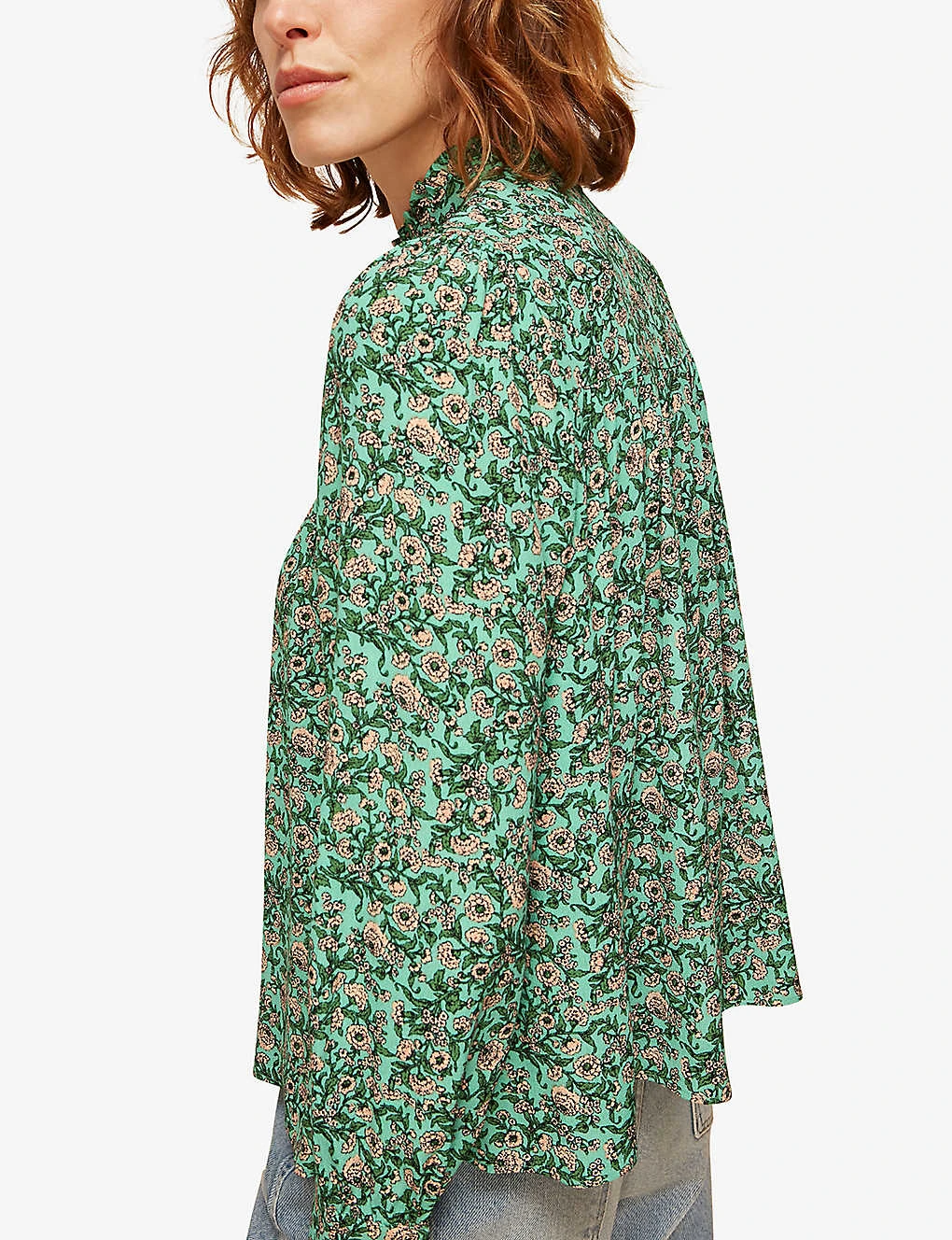Whistles Heath Floral-print Woven Blouse 3 Whistles Heath Floral-print Woven Blouse - Image 3