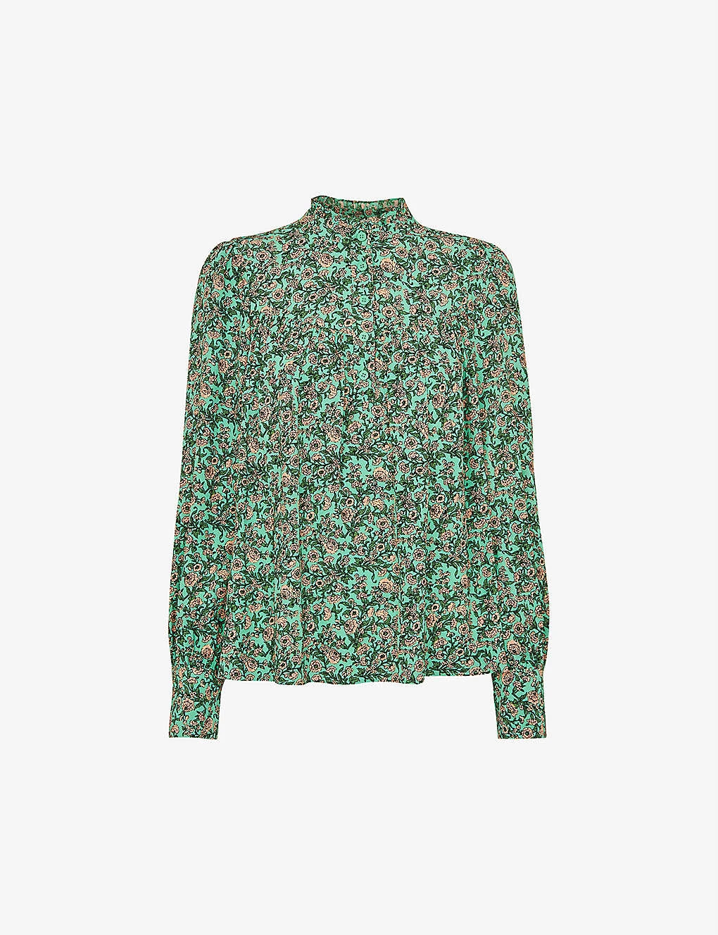 Whistles Heath Floral-print Woven Blouse 1 Whistles Heath Floral-print Woven Blouse