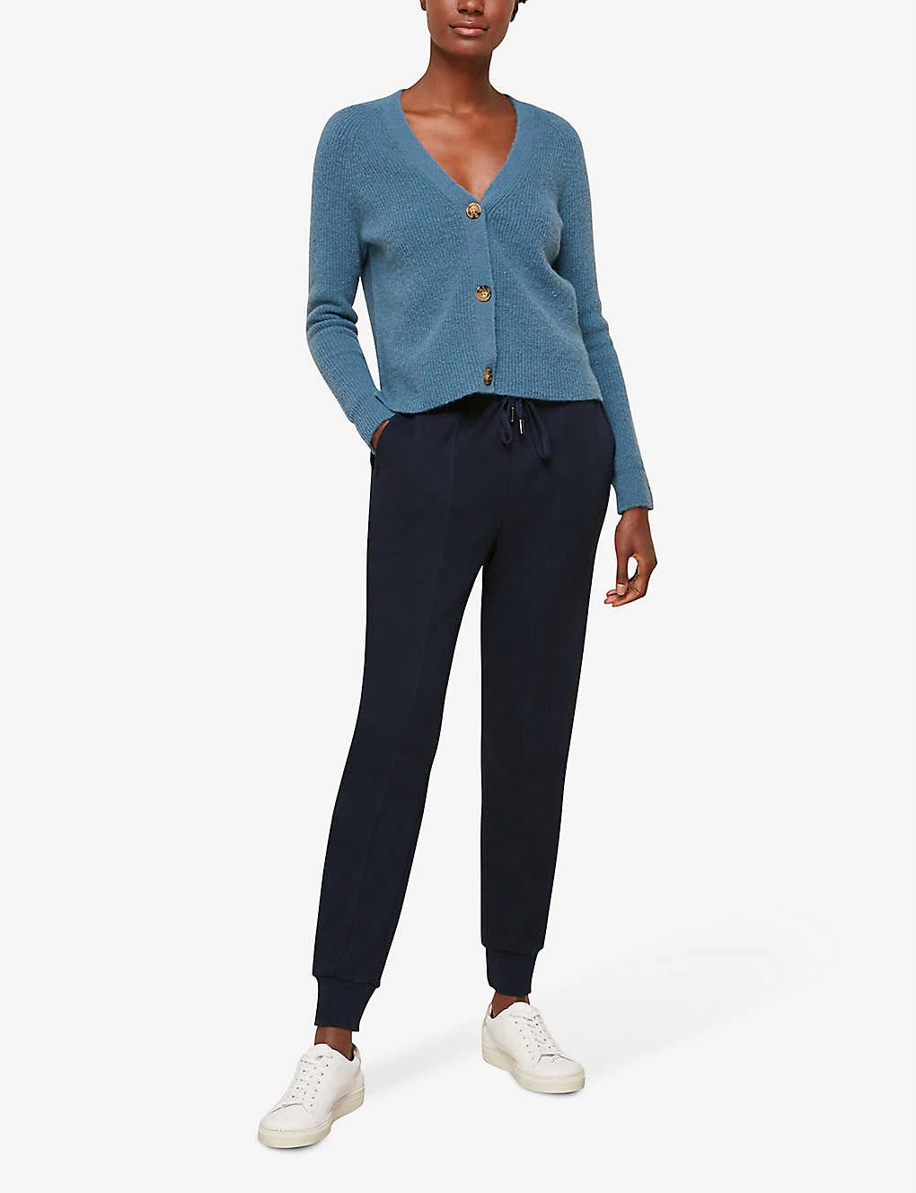 Whistles Easy Jersey Jogging Bottoms 2 Whistles Easy Jersey Jogging Bottoms - Image 2