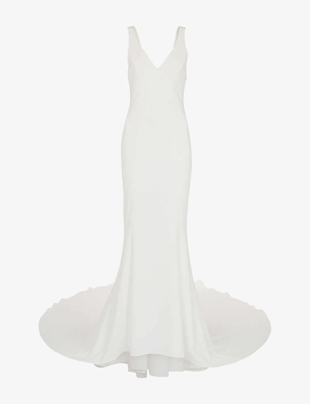 Whistles Billie V-neck Woven Wedding Dress 1 Whistles Billie V-neck Woven Wedding Dress