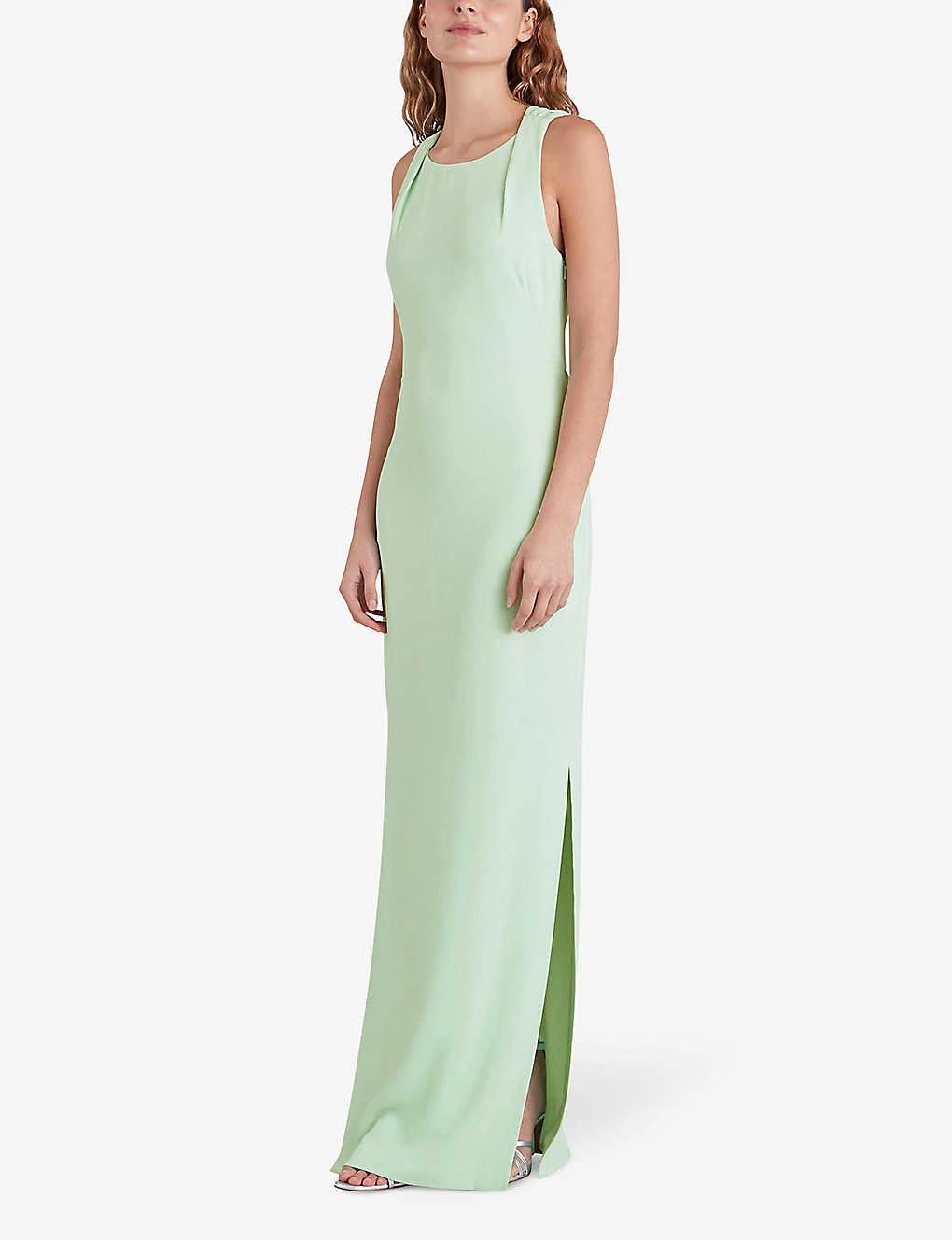 Whistles Tie Back Stretch-crepe Maxi Dress 2 Whistles Tie Back Stretch-crepe Maxi Dress - Image 2
