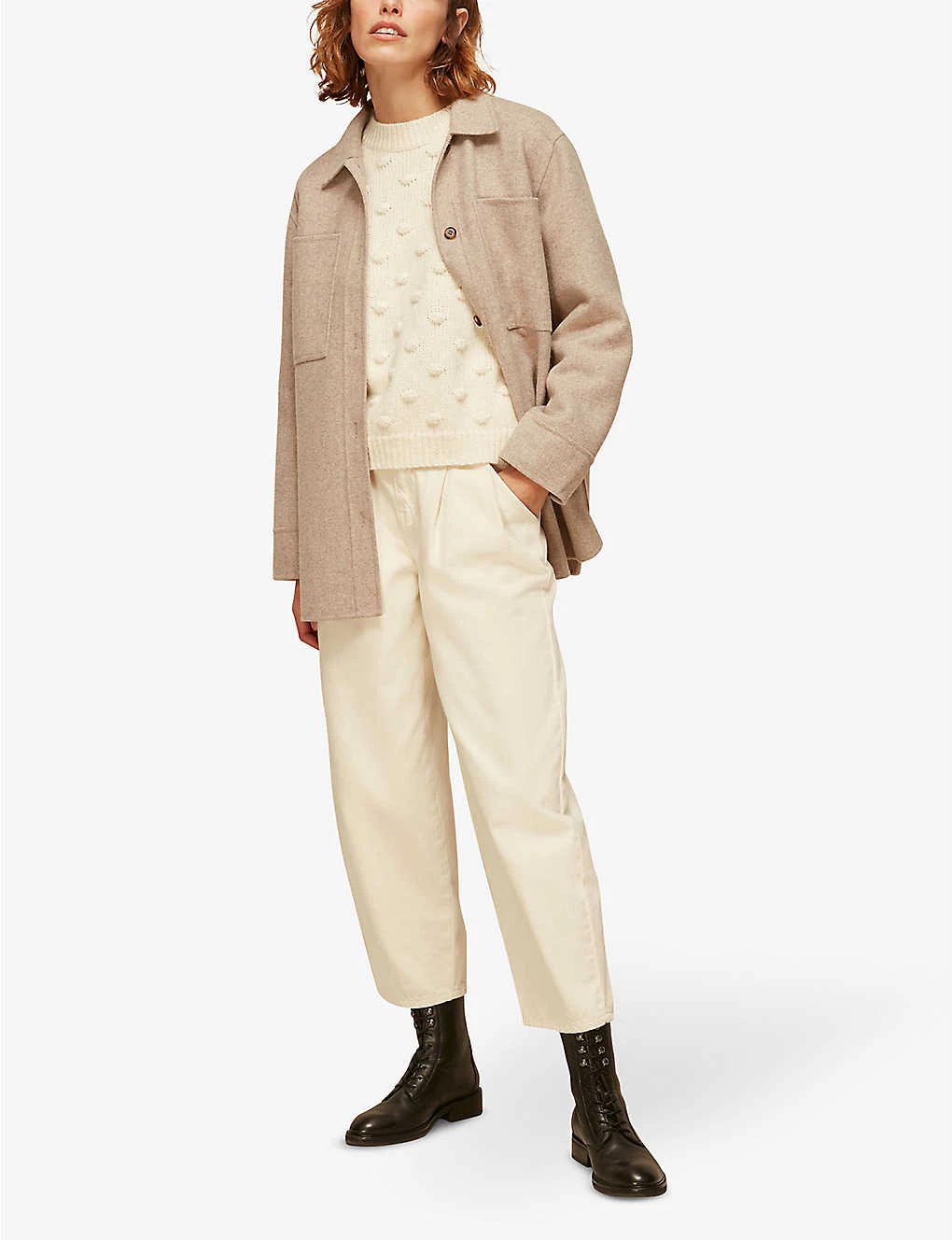 Whistles Bobble Knitted Jumper 4 Whistles Bobble Knitted Jumper - Image 4