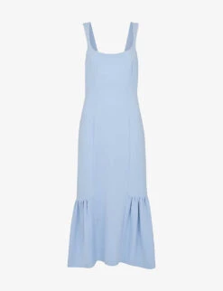 Whistles Sarah Scoop-neck Woven Maxi Dress