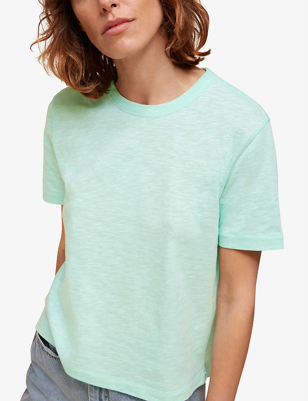 Whistles Emily Ultimate Cotton T-shirt 6 Whistles Emily Ultimate Cotton T-shirt - Image 6