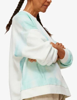 Whistles Tie-dye Cotton-blend Jumper 8 Whistles Tie-dye Cotton-blend Jumper -The Fashion Shop R03747158 MULTICOLOURED ALT03