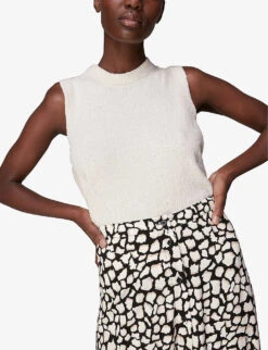 Whistles Animal-print Woven Midi Skirt 9 Whistles Animal-print Woven Midi Skirt -The Fashion Shop R03751394 MULTICOLOURED ALT03