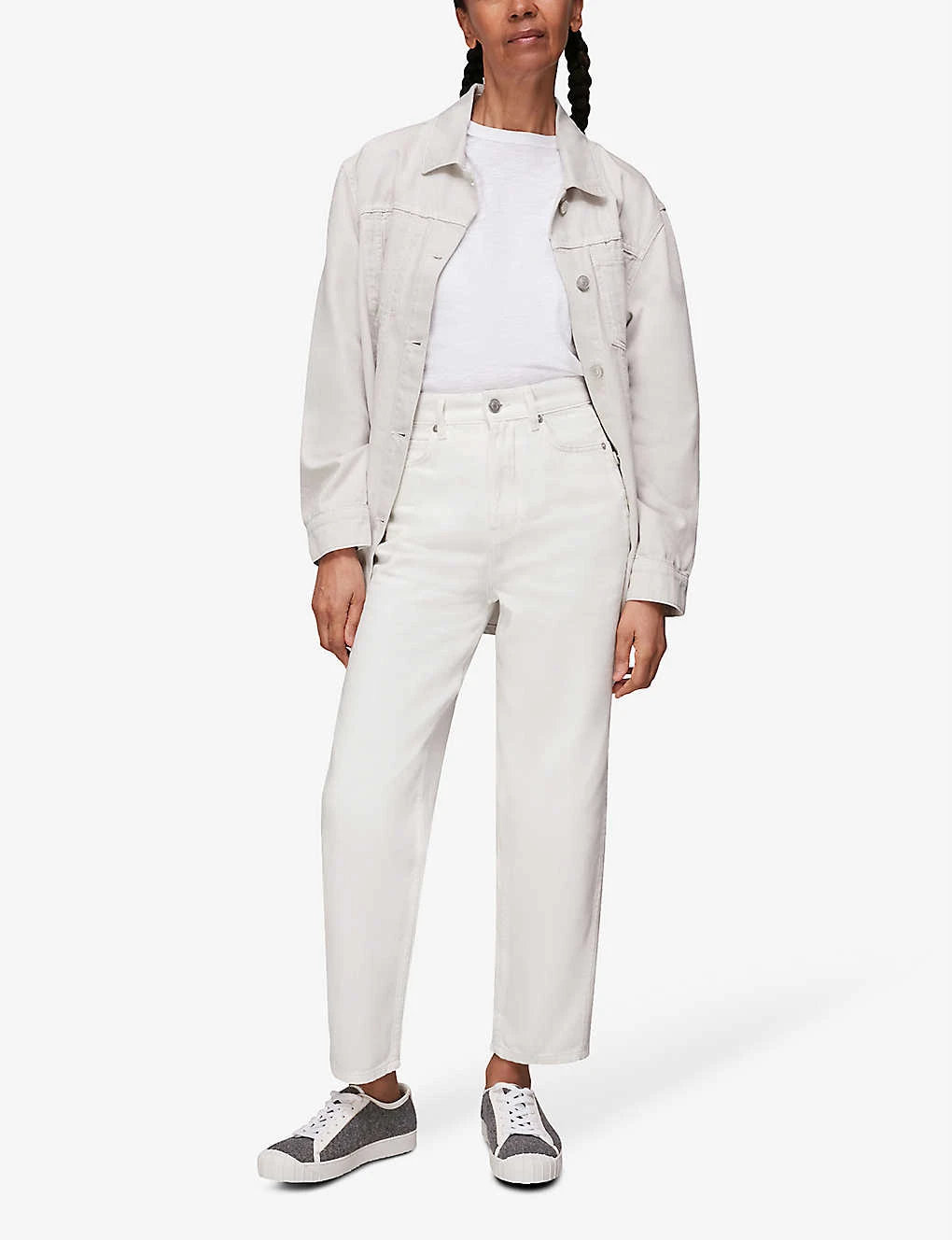 Whistles Authentic Barrel-leg High-rise Jeans 2 Whistles Authentic Barrel-leg High-rise Jeans - Image 2