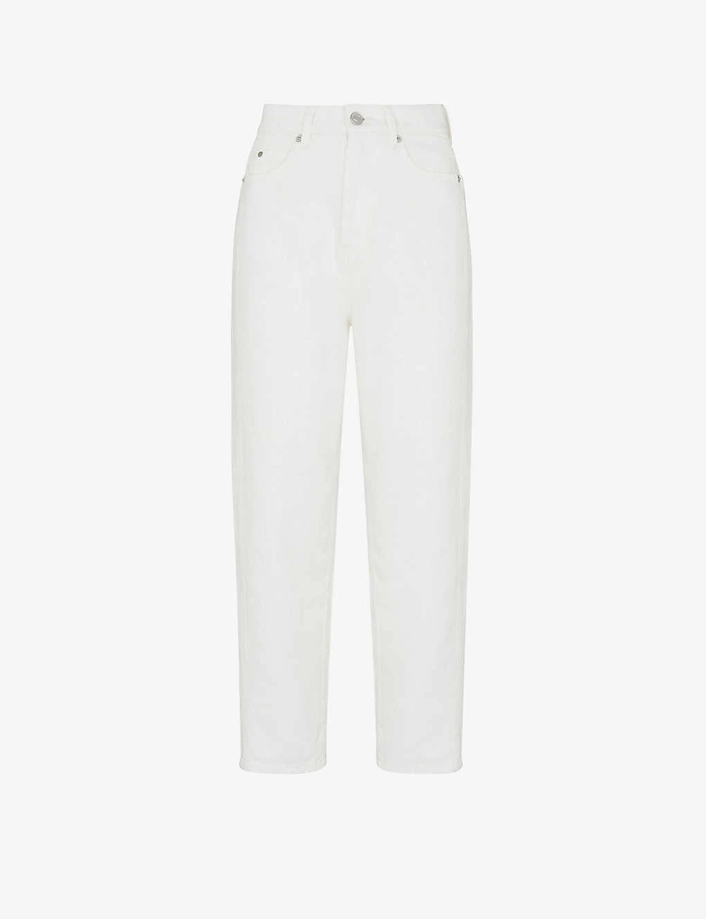 Whistles Authentic Barrel-leg High-rise Jeans 1 Whistles Authentic Barrel-leg High-rise Jeans