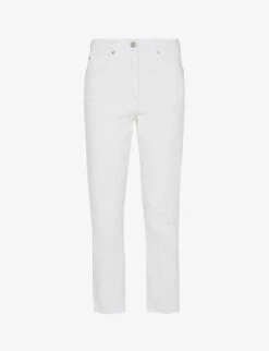 Whistles Authentic Mid-rise Slim-leg Cotton Jeans