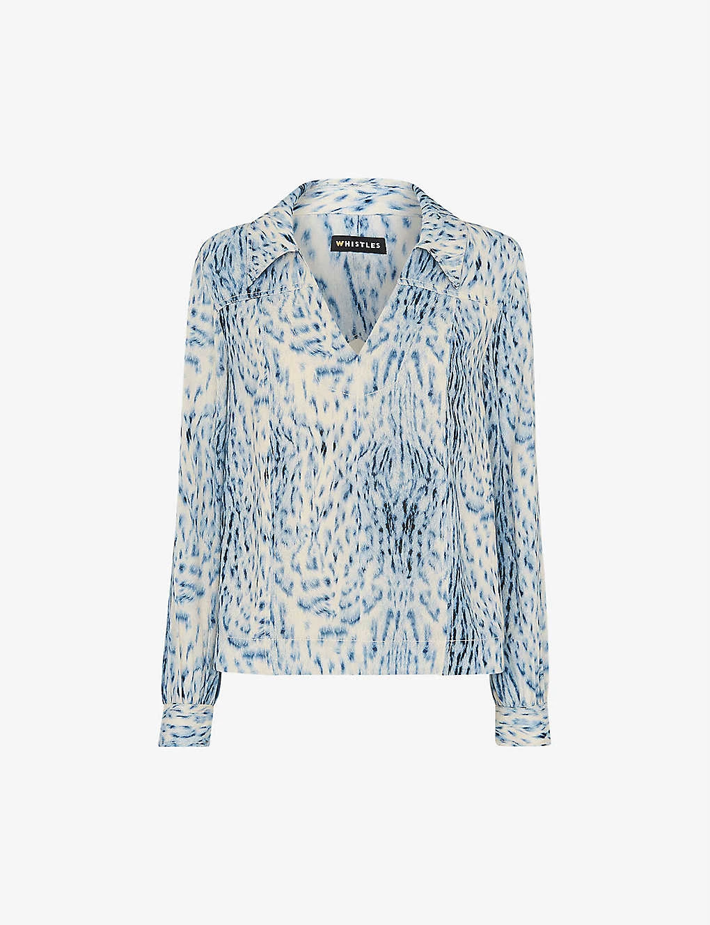 Whistles Limited-edition Animal-print Woven Shirt 1 Whistles Limited-edition Animal-print Woven Shirt