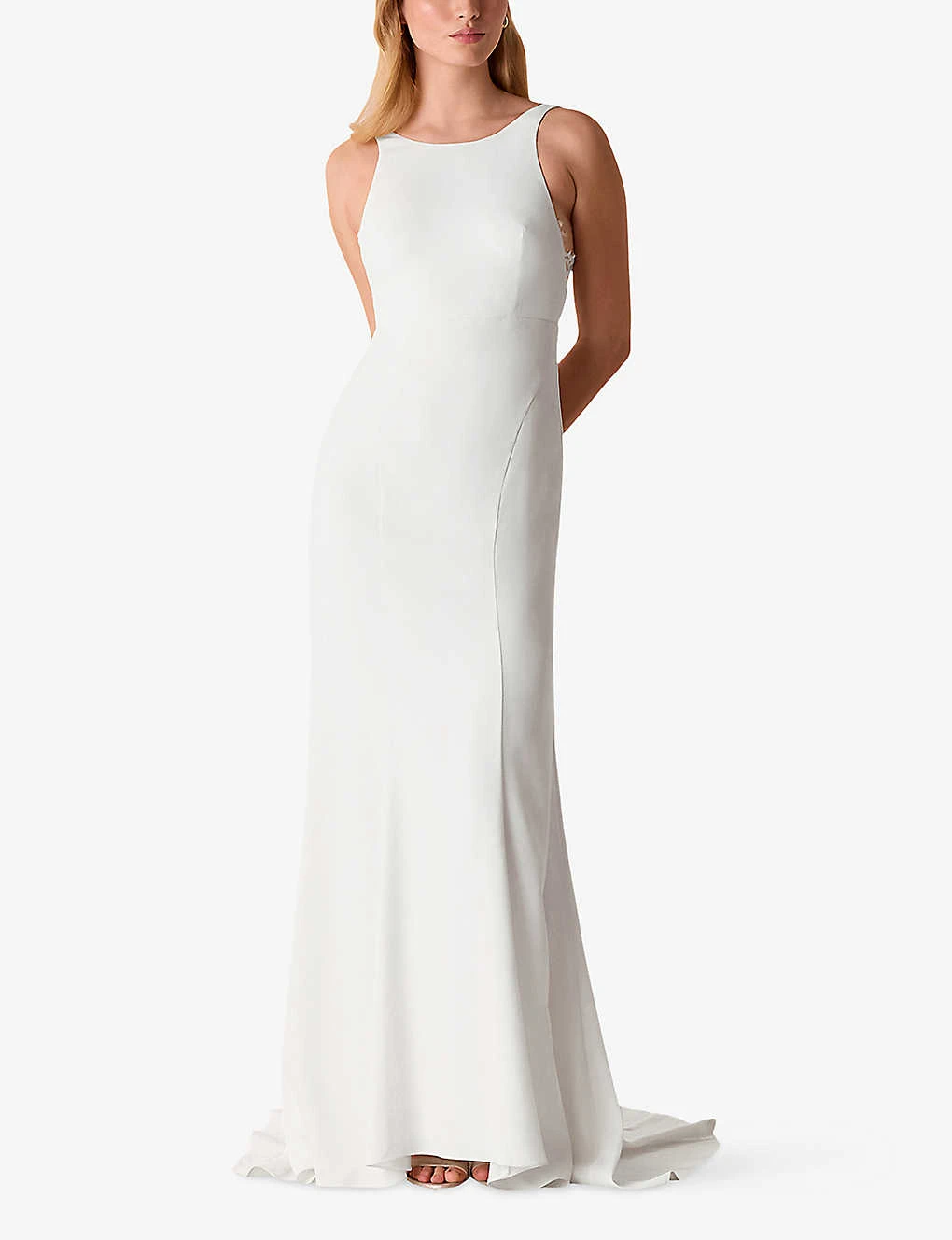 Whistles Lina Scooped-neck Woven Maxi Gown 2 Whistles Lina Scooped-neck Woven Maxi Gown - Image 2